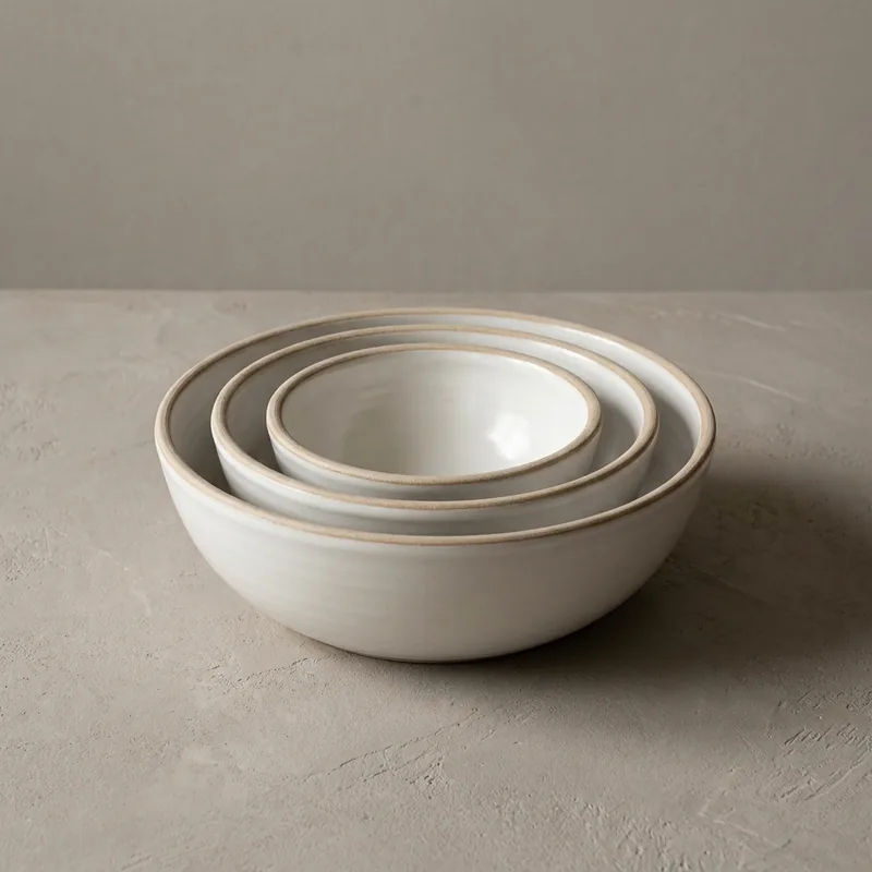 Nesting bowls, set of three